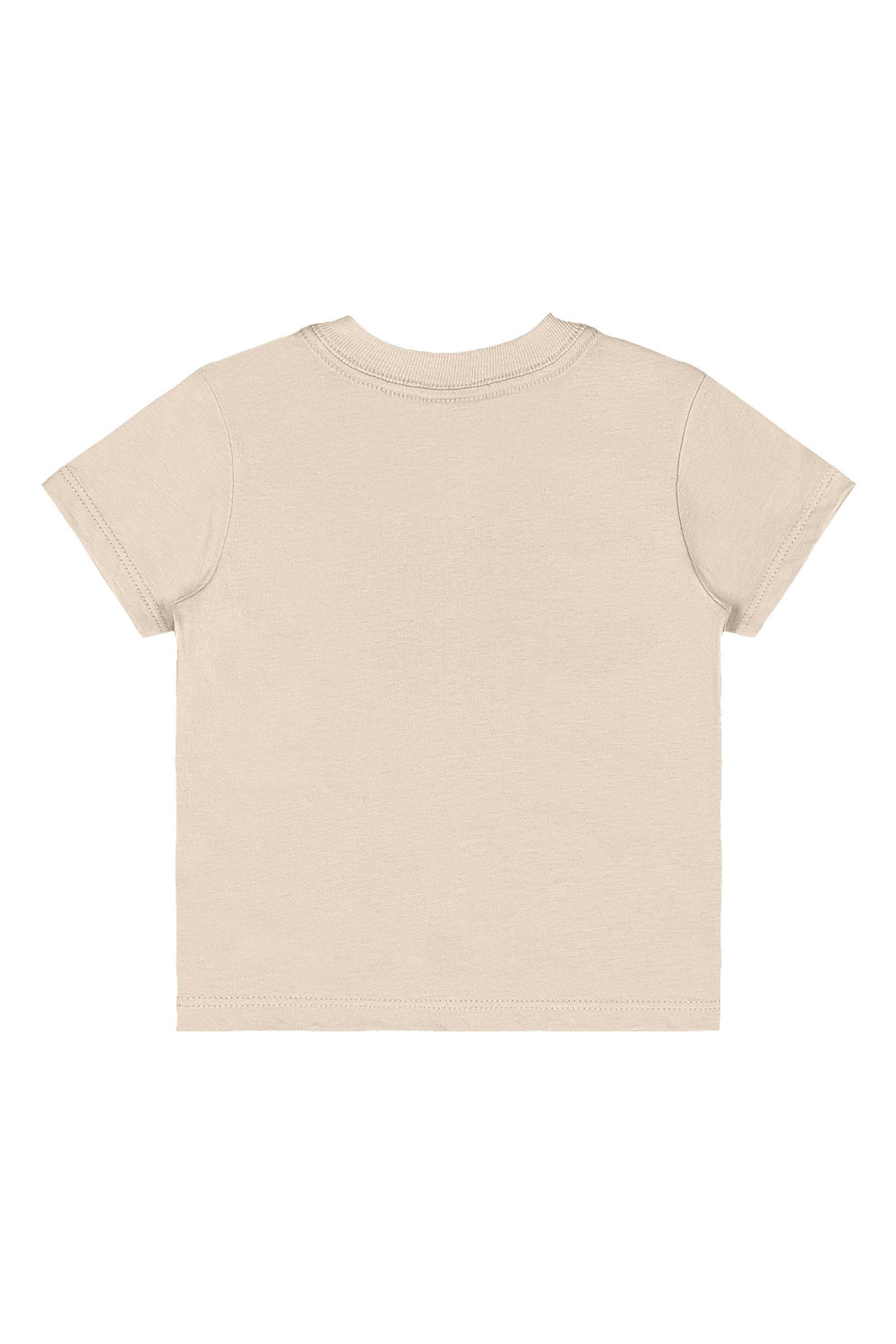 Conjunto Bebê Menino com Camiseta Estampada e Bermuda Moletom (Bege) Quimby - Imagem 23